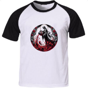 Camiseta Raglan Signo Gotico de Aquario
