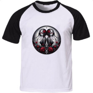 Camiseta Raglan Signo Gotico de Gemeos