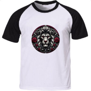 Camiseta Raglan Signo Gotico de Leao