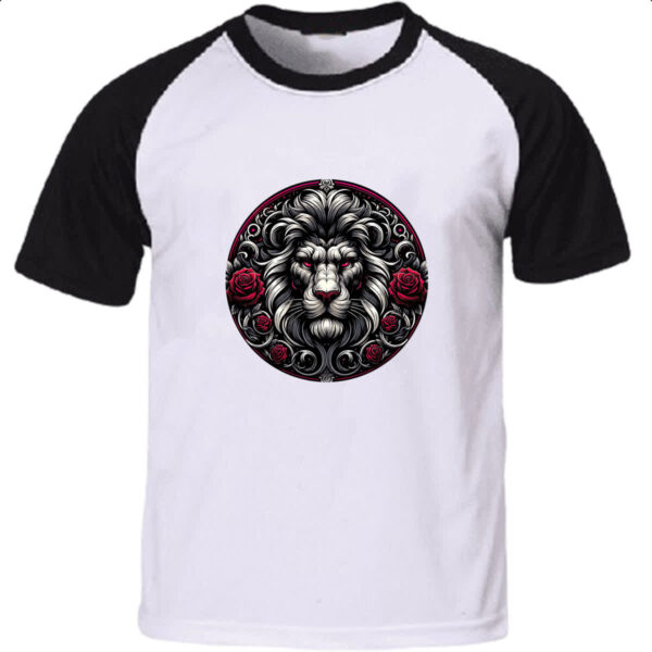 Camiseta Raglan Signo Gotico de Leao