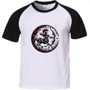 Camiseta Raglan Signo Gotico de Sagitario