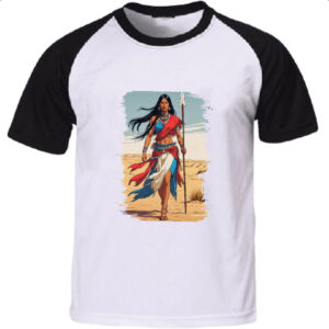 Camiseta Raglan Guerreira Apache
