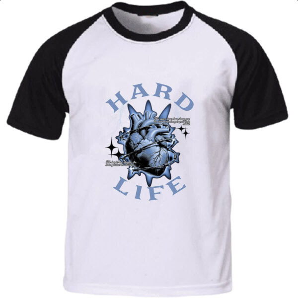 Camiseta Raglan Hard Life