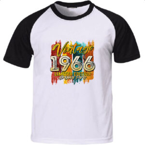 Camiseta Raglan Vintage 1966 Limited Edition