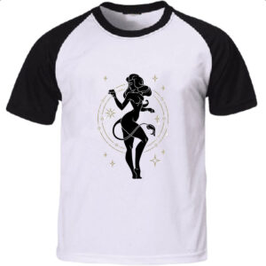 Camiseta Raglan Signo Yoga Leao