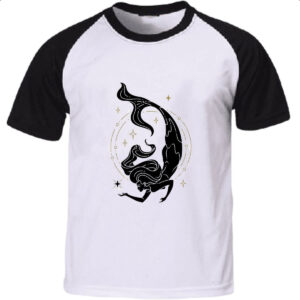 Camiseta Raglan Signo Yoga Peixes