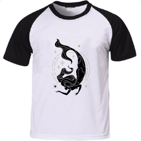 Camiseta Raglan Signo Yoga Peixes