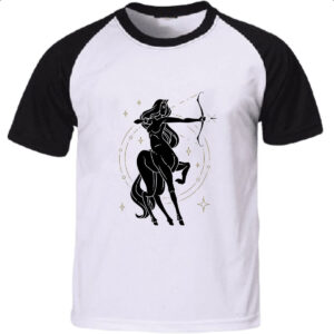 Camiseta Raglan Signo Yoga Sagitario