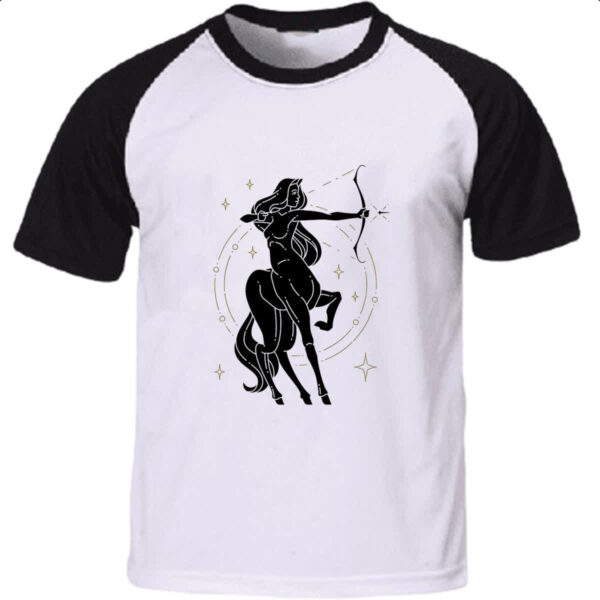 Camiseta Raglan Signo Yoga Sagitario