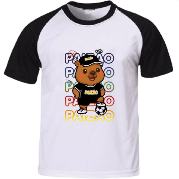 Camiseta Raglan Capivara Paizao Futebol
