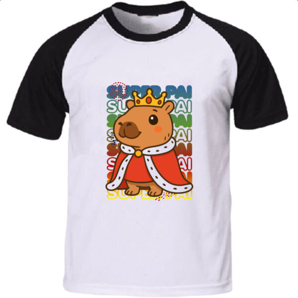 Camiseta Raglan Capivara Paizao Rei