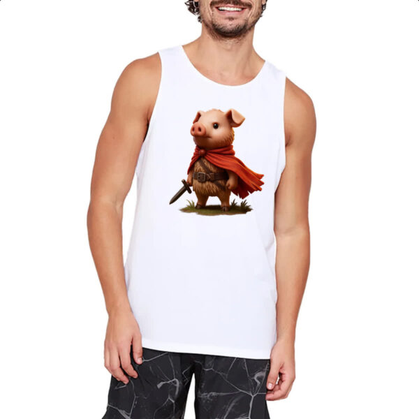 Camiseta Regata Porco mosqueteiro - Imagem 2
