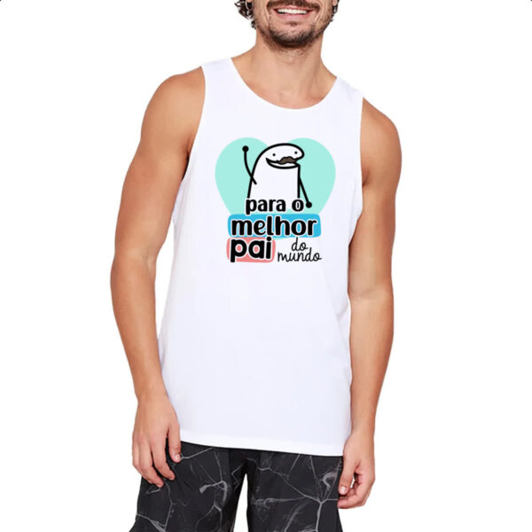 Camiseta Regata Dia dos Pais Flork Melhor 2 - Imagem 2