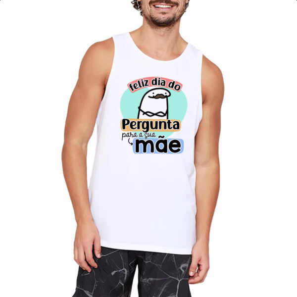 Camiseta Regata Dia dos Pais Flork Pergunta - Imagem 2