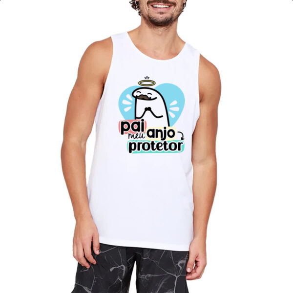 Camiseta Regata Dia dos Pais Flork Protetor - Imagem 2