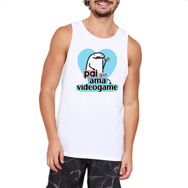 Camiseta Regata Dia dos Pais Flork Videogame - Imagem 2