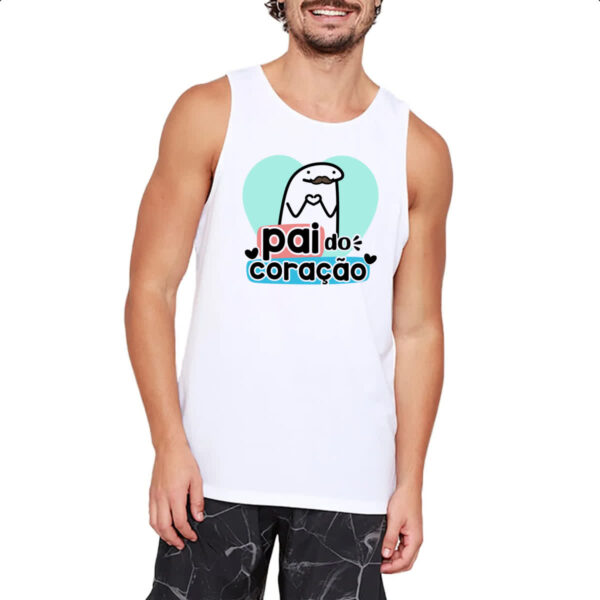 Camiseta Regata Dia dos Pais Flork do Coracao - Imagem 2