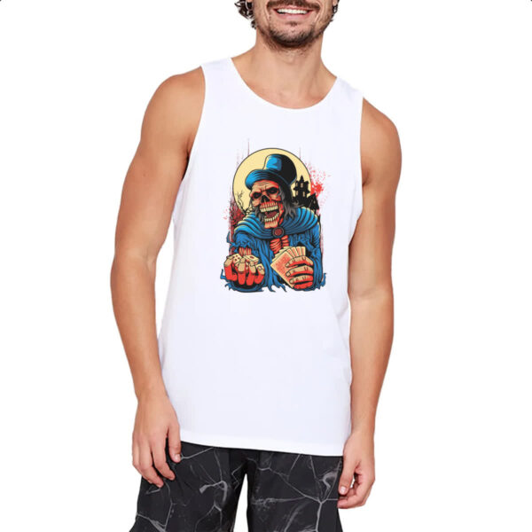 Camiseta Regata Caveira Cassino - Imagem 2