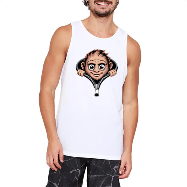 Camiseta Regata Pe grande no ziper - Imagem 2
