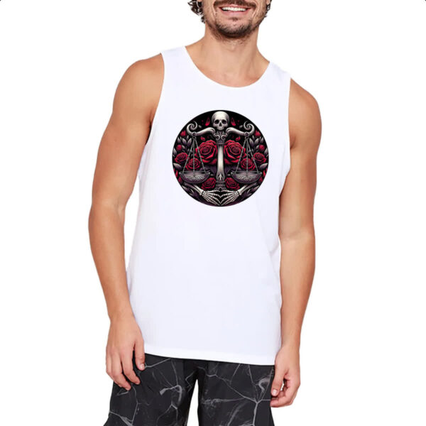 Camiseta Regata Signo Gotico de Libra - Imagem 2