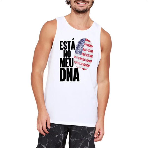 Camiseta Regata Esta no meu DNA EUA - Imagem 2