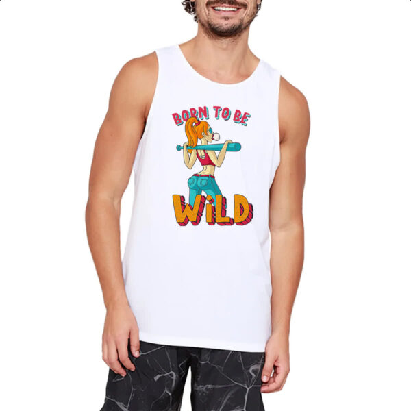 Camiseta Regata Girl Born to be wild - Imagem 2
