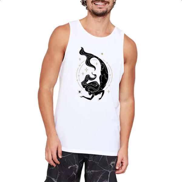 Camiseta Regata Signo Yoga Peixes - Imagem 2