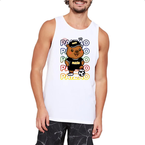 Camiseta Regata Capivara Paizao Futebol - Imagem 2