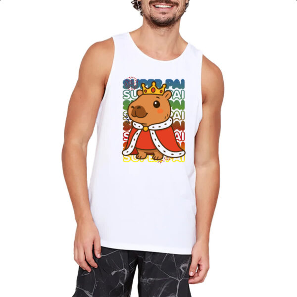 Camiseta Regata Capivara Paizao Rei - Imagem 2