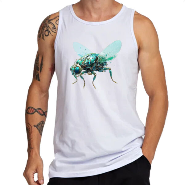 Camiseta Regata Mosca robo - Imagem 3