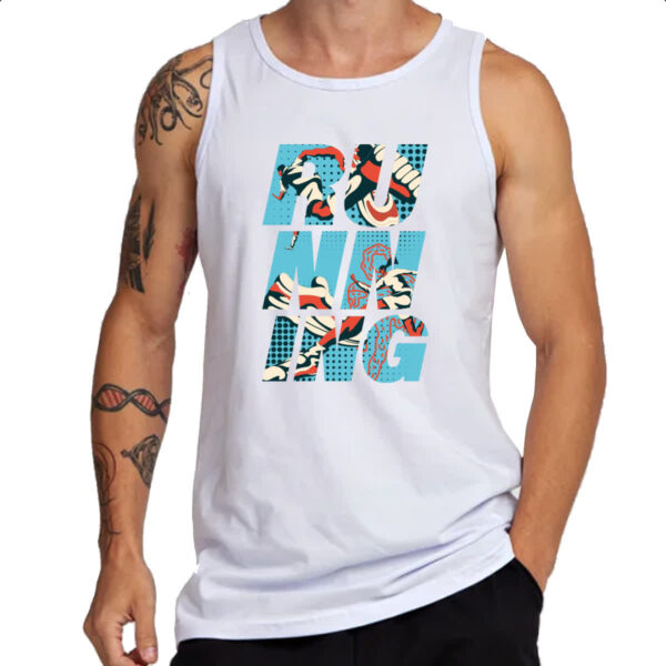 Camiseta Regata Running Correndo Esporte - Imagem 3