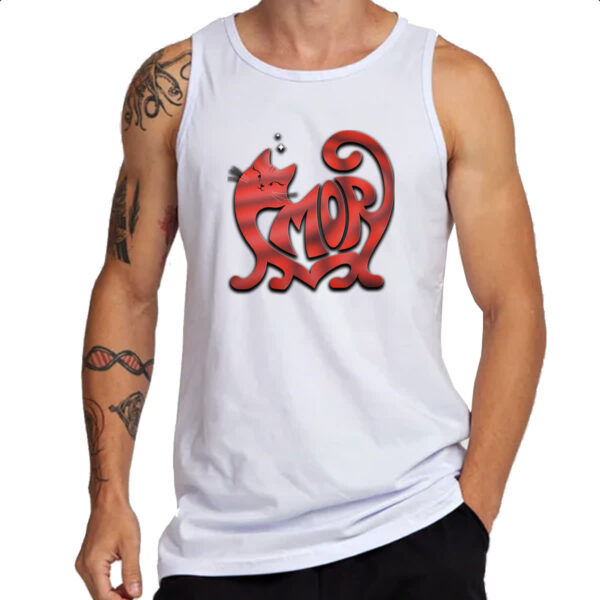 Camiseta Regata Gato Amor - Imagem 3