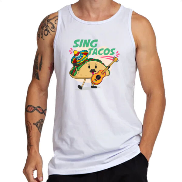 Camiseta Regata Tacos Cantor - Imagem 3