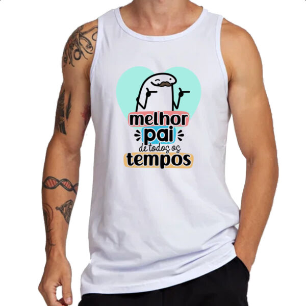 Camiseta Regata Dia dos Pais Flork Tempos - Imagem 3