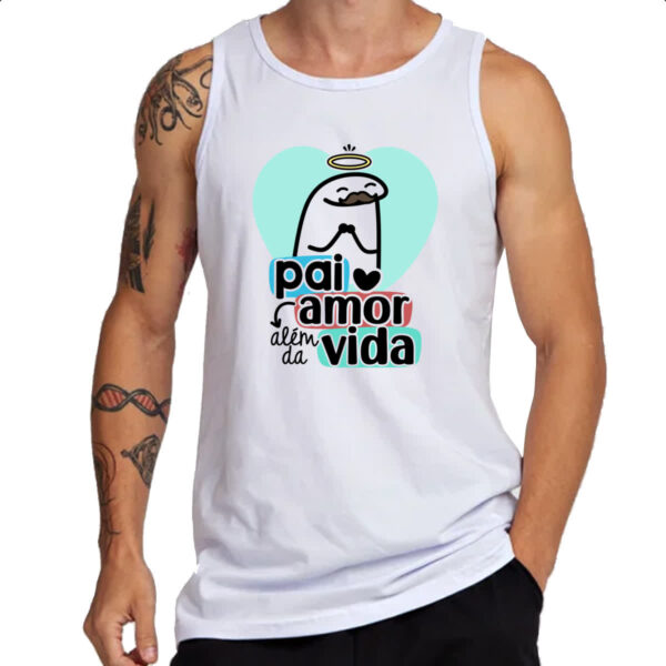 Camiseta Regata Dia dos Pais Flork Vida - Imagem 3
