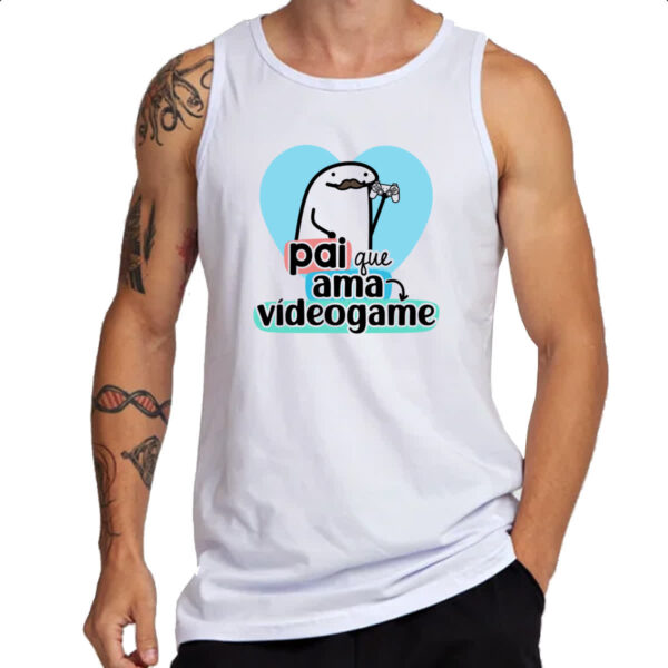 Camiseta Regata Dia dos Pais Flork Videogame - Imagem 3