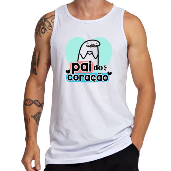 Camiseta Regata Dia dos Pais Flork do Coracao - Imagem 3