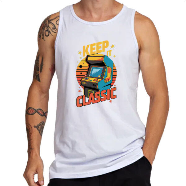 Camiseta Regata Arcade Keep it Classic - Imagem 3
