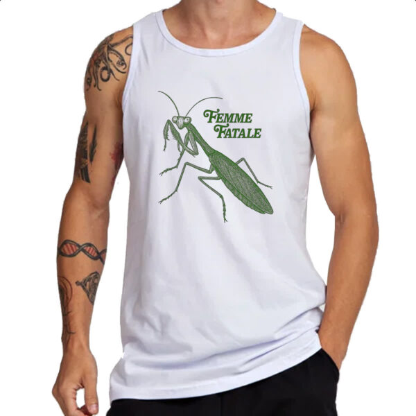 Camiseta Regata Louva Deus Femme Fatale - Imagem 3