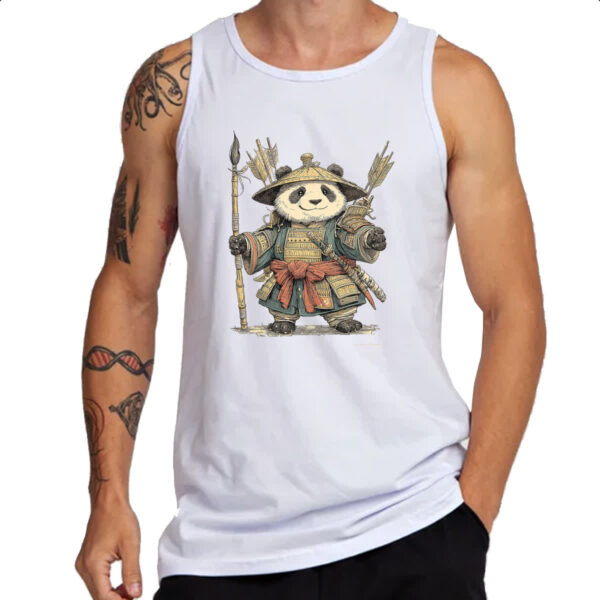 Camiseta Regata Panda Samurai - Imagem 3
