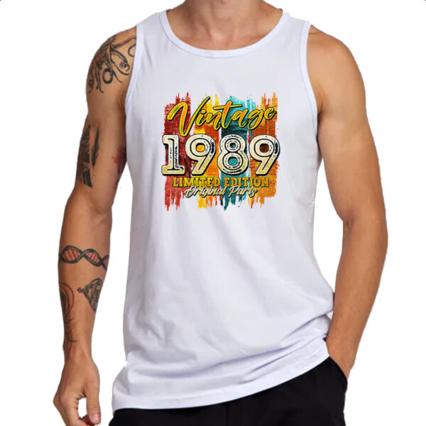 Camiseta Regata Vintage 1989 Limited Edition - Imagem 3