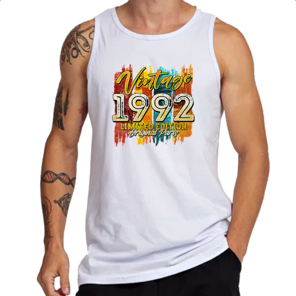 Camiseta Regata Vintage 1992 Limited Edition - Imagem 3