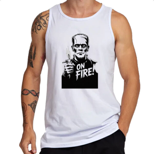 Camiseta Regata Frank On Fire - Imagem 3