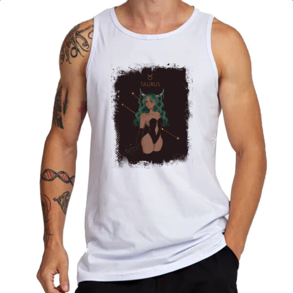 Camiseta Regata Anime Signo de Touro - Imagem 3
