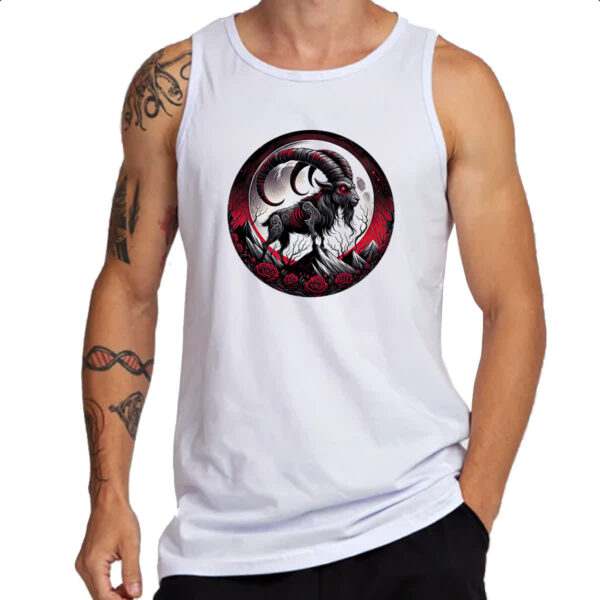 Camiseta Regata Signo Gotico de Capricornio - Imagem 3