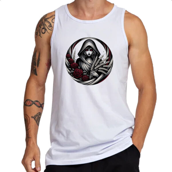 Camiseta Regata Signo Gotico de Virgem - Imagem 3