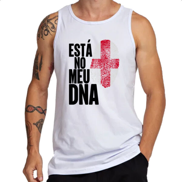 Camiseta Regata Esta no meu DNA Inglaterra - Imagem 3