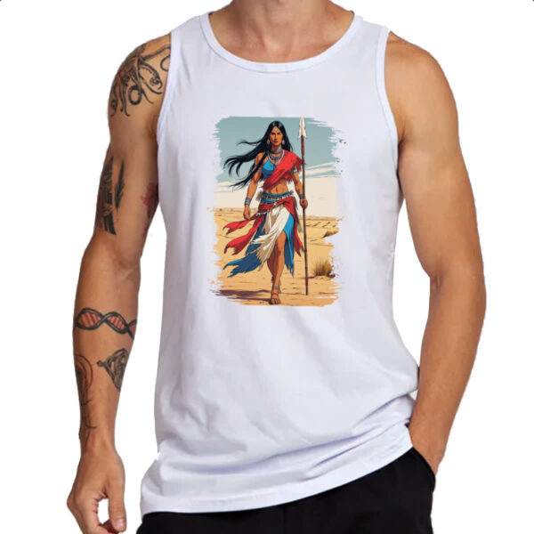 Camiseta Regata Guerreira Apache - Imagem 3