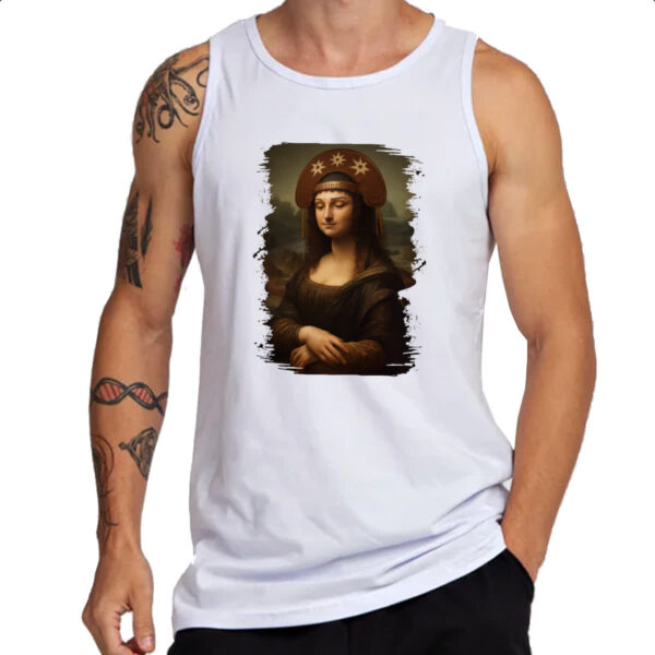 Camiseta Regata Monalisa Cangaceira - Imagem 3