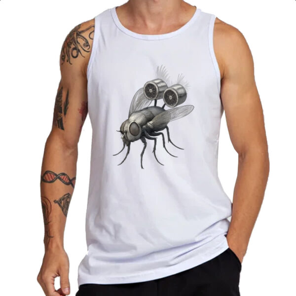 Camiseta Regata Mosca Turbo - Imagem 3